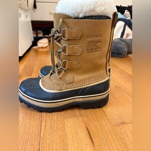 Sorel Caribou WATERPROOF SNOW BOOTS - Brown and Black